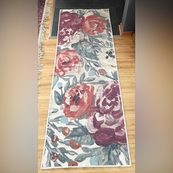 Ruggable Floral Runner - Multi-Color - Picture 1 of 3